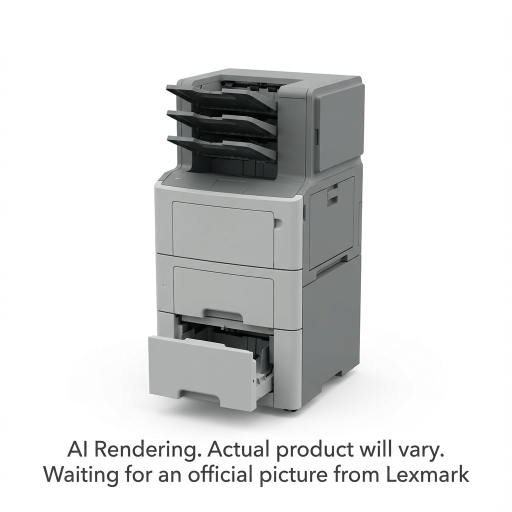 Lexmark 1500?Sheet?Booklet?Staple?2/3?Hole?Punch?Finisher?for?CS94x/CX94x