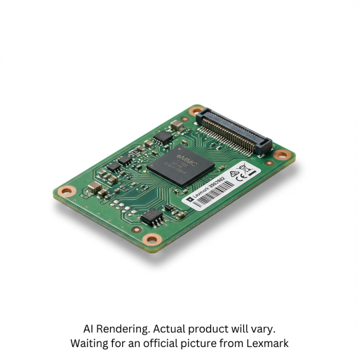 Lexmark MS510, MS610n Forms and Bar Code eMMC Card