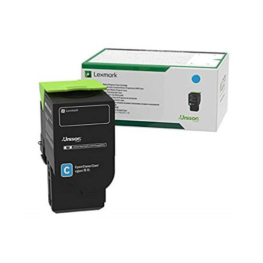 Lexmark C231HC0 Cyan High-Yield Return Program Toner Cartridge Part no.: C231HC0