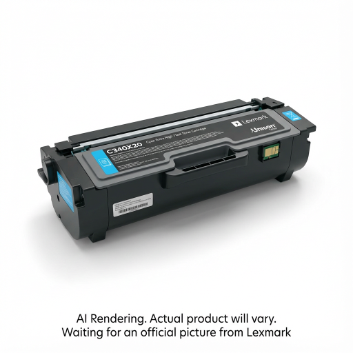 Lexmark C340X20 Cyan Extra High Yield Toner Cartridg