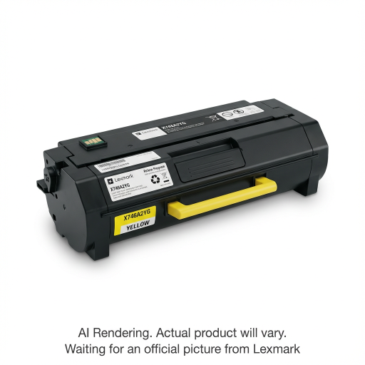 Lexmark X746,748 Yellow 7K Toner Cartridge
