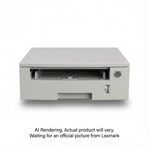 Lexmark 550-Sheet Lockable Tray option for MS310, MS410, MS510, MS610 and MX310, MX410, MX510 and MX610 Series