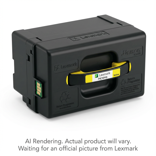 Lexmark CS/CX730, 735 Yellow Return Programme 5K Toner Cartridge Part no.: 71C10Y0