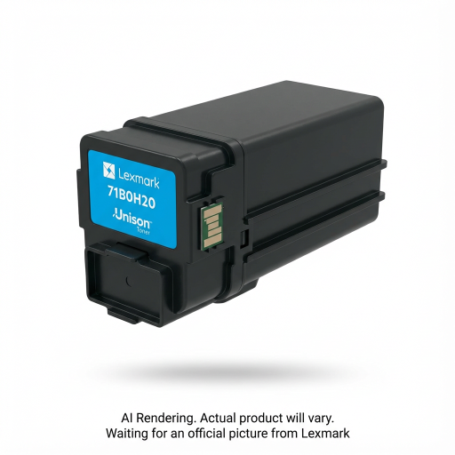 Lexmark CS/CX417,517 Cyan 3.5K Toner Cartridge