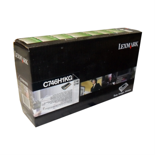 Lexmark C/X746,748 Black Return Program 12K Toner Cartridge