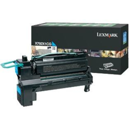 Lexmark X792 Cyan Return Program 20K Print Cartridge