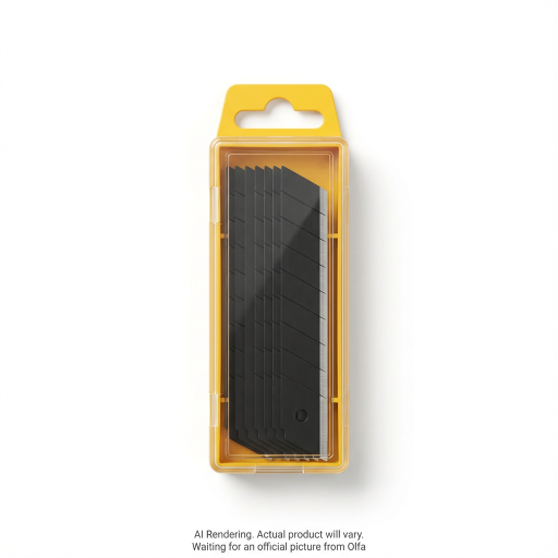 OLFA 18mm LFB-10B Black Speed Blades, 10pk