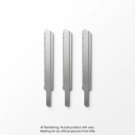 OLFA KB4-NS/3 Narrow Saw Blade, 3pk