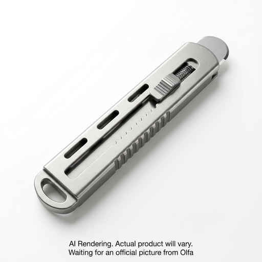 OLFA SK-14 Semi-Auto Stainless Steel Self-Retracting Safety Knife