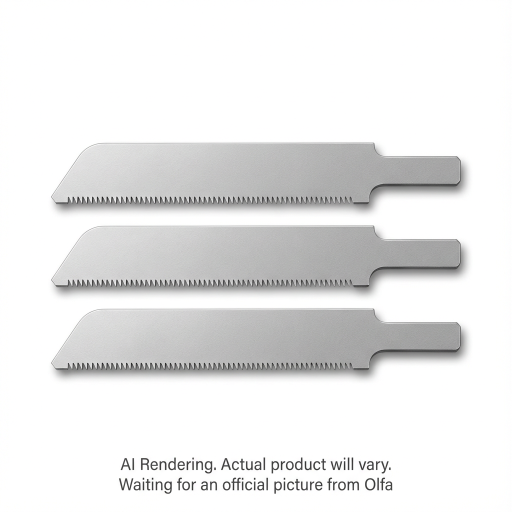 OLFA KB4-WS/3 Wide Saw Blade, 3pk