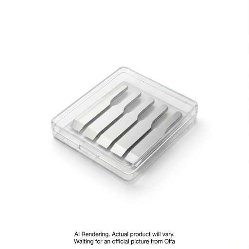 OLFA KB4-F/5 Chisel Art Blades, 5pk
