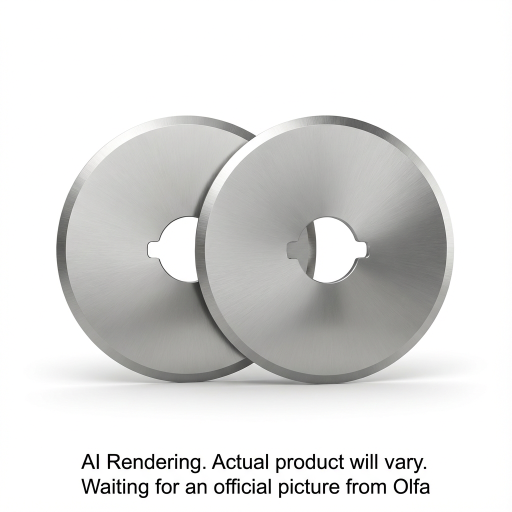OLFA 45mm RB45H-2 Endurance Rotary Blade, 2pk