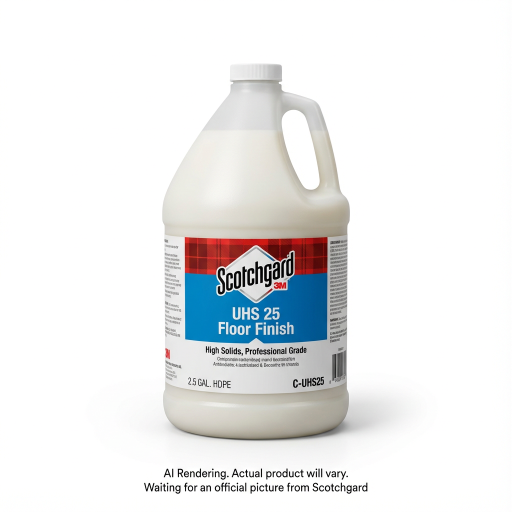 Scotchgard? UHS 25 Floor Finish, C-UHS25, 9.5 L (2.5 gal)