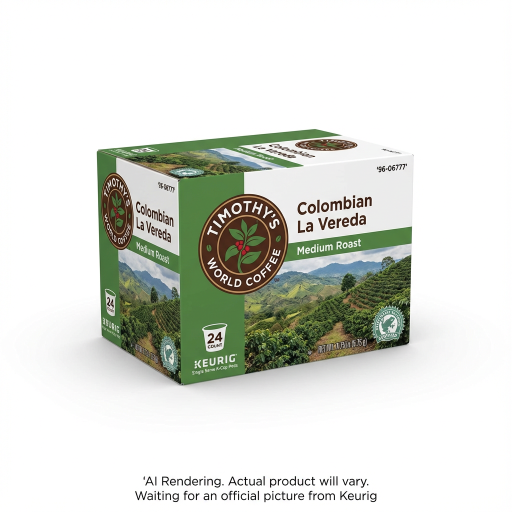 Timothy'S? Coffee Single Serve - Timy Kc Rs Col Lavereda Med Rst 24Ct Sl