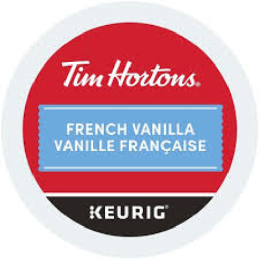 COFFEE-K CUP TIM HORTONS FRENCH VANILLA-13114 24/BX