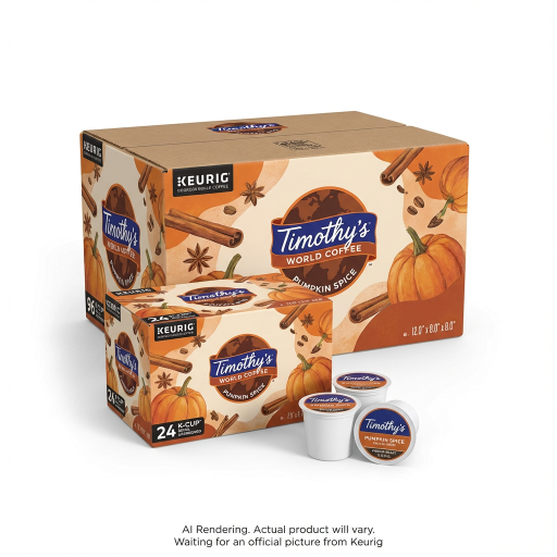 Timothy'S? Coffee Single Serve - Timy Kc Rs Pumpkin Spice M-R N 24Ct Sl