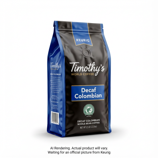 Timothy'S? Coffee Whole Bean - Twc Dec Colombian Rac Be