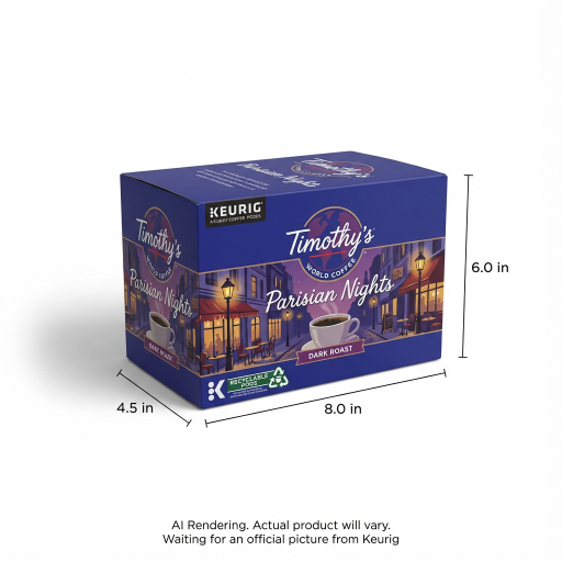 Timothy'S? Coffee Single Serve - Timy Kc Rs Parisian Nights N 24Ct Sl