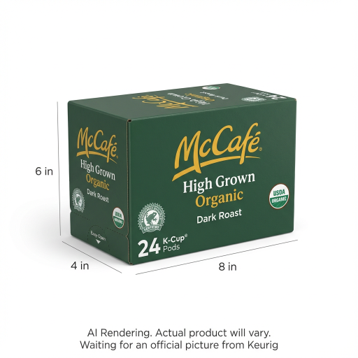 Mccaf? Coffee Single Serve - Mcaf Kc Rfa High Grown Org Rst 24Ct Sl