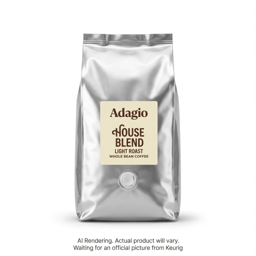 Adagio Coffee Whole Bean - Adag House Bl Light Rst Beans 5Lb