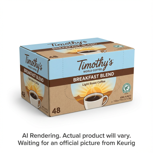 Timothy'S? Coffee Single Serve - Timy Kc Rs Breakfast Bl 48Ct N