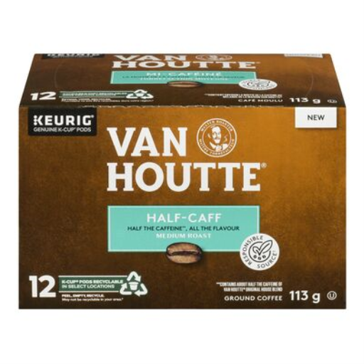 Van Houtte? Coffee Single Serve - Vhou Kc Rs Half-Caff Bl Med Rst 12Ct