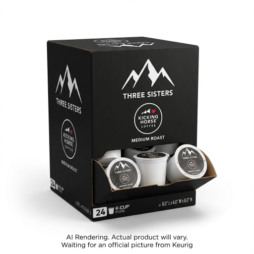 Kicking Horse Coffee Single Serve - Khrs Kc Three Sisters Fto Bil 24Ct
