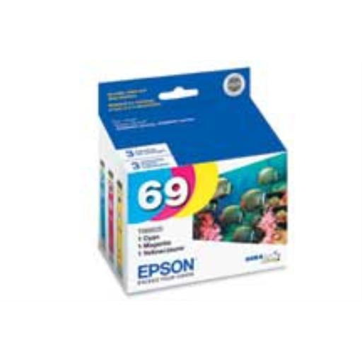 T069520S  Epson 69 Color Original Ink Cartridge