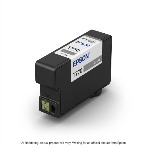 Epson Ultrachrome PRO10 Gray Ink Cartridge, 25MLT770