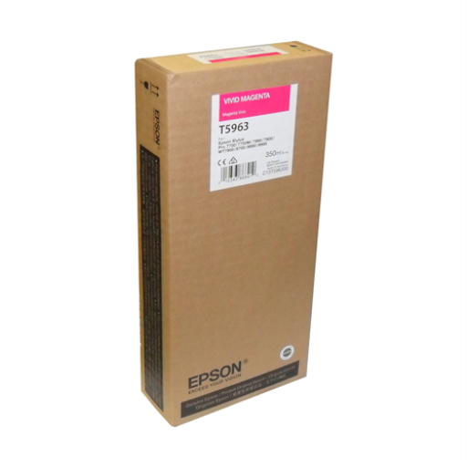 T596300 EPSON ULTRACHROME HDR VIVID MAGENTA 350ML, STYLUS PR