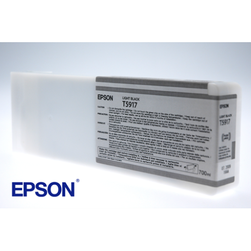 Epson UltraChrome K3 Light Black Ink, 700ml, Stylus