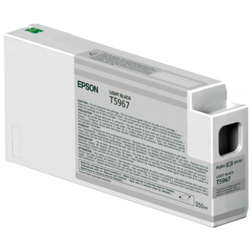 T596700 EPSON ULTRACHROME HDR LIGHT BLACK 350ML, STYLUS PRO