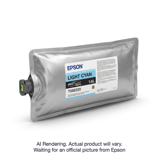 EPSON UltraChrome PRO12 Photo Light Cyan Ink Bag 1.6L