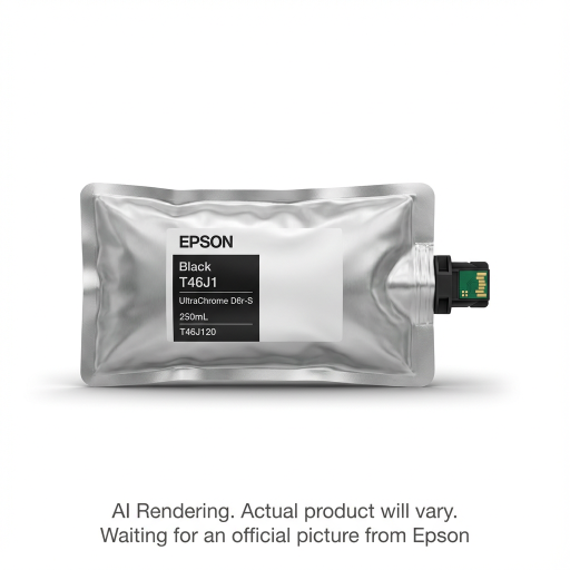 T46J120 Epson SureLab D1070 Black Ink Catridge, 250ML