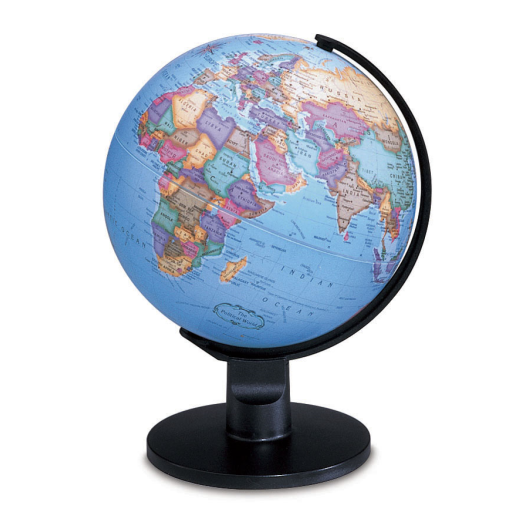 Trekker 6"/15.2Cm Diameter Blue Ocean Desk Globe (English)