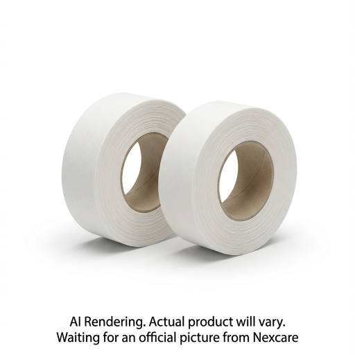 Nexcare? Gentle Paper Tape 781-2PK-CA, 1 in x 360 in (25.4 mm x 9.1 m), 2/Pack