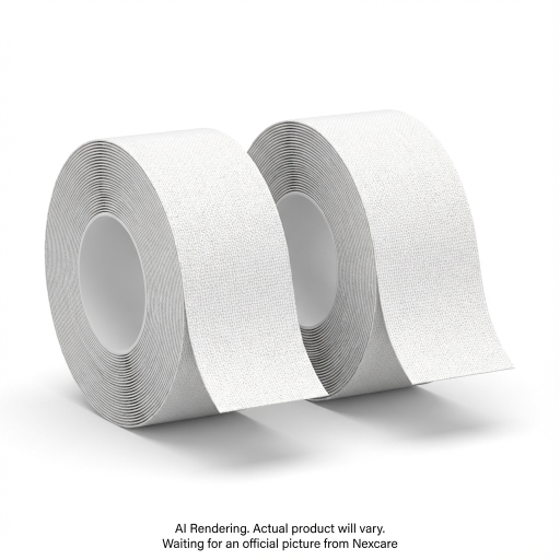 Nexcare? Durable Cloth First Aid Tape, 791-2PK-CA, 1 in x 360 in (25.4 mm x 9.1 m), 2/Pack