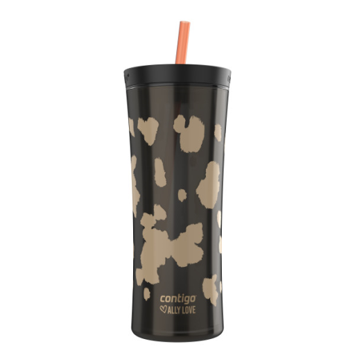 Contigo x Ally Love Streeterville AUTOCLOSE Shake & Go Tumbler, 20 oz (591 mL), Licorice