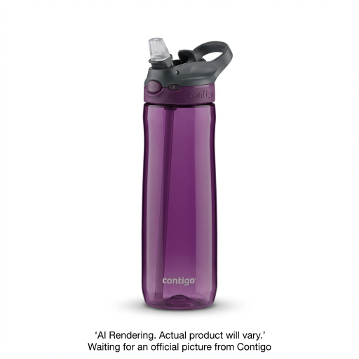 Contigo 24 oz Dual Sip?Plastic?Purple Carrot - Plastic