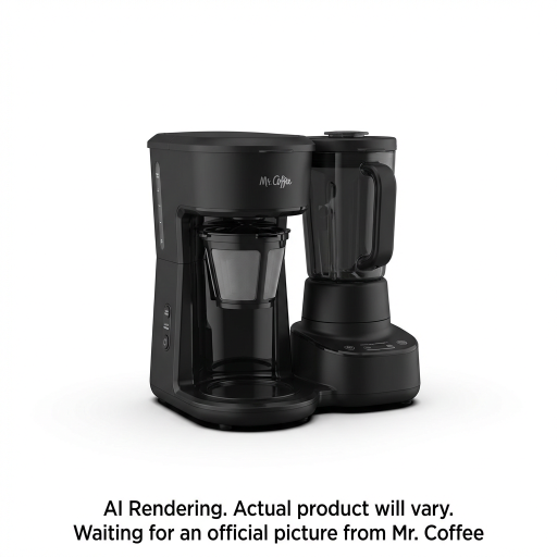 Mr. Coffee Single-Serve Frappe, Iced, and Hot Coffee Maker and Blender