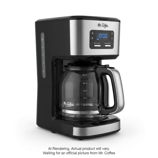 Mr. Coffee 12 Cup Programmable Coffee Maker with Strong Brew Selector