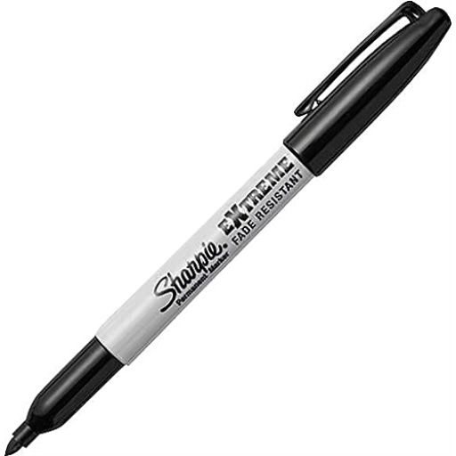 Sharpie Extreme Permanent Marker, Fine Point, Black, 1 Unit
