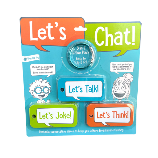 Let's Chat! Portable Conversation Cards - English Version