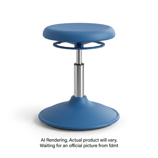 Kore Adjustable Wobble Stool 35-48cm, Blue