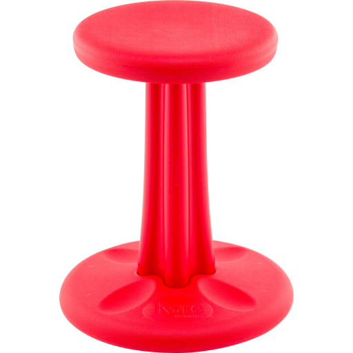Kore Wobble Stool 40cm, Red