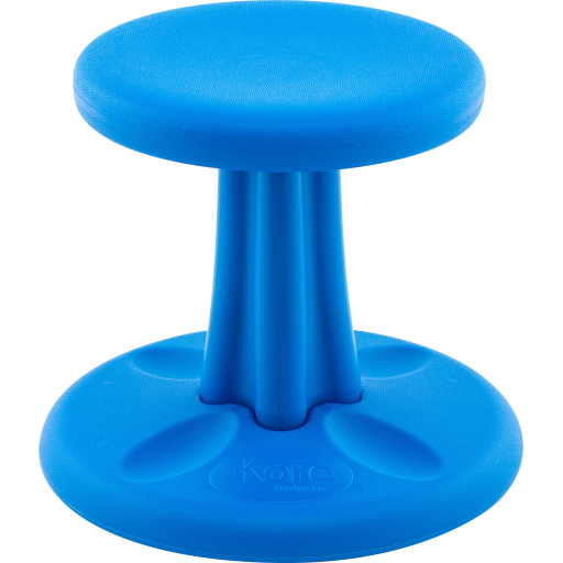 Kore Wobble Stool 30cm, Blue