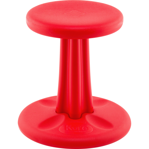 Kore Wobble Stool 36cm, Red