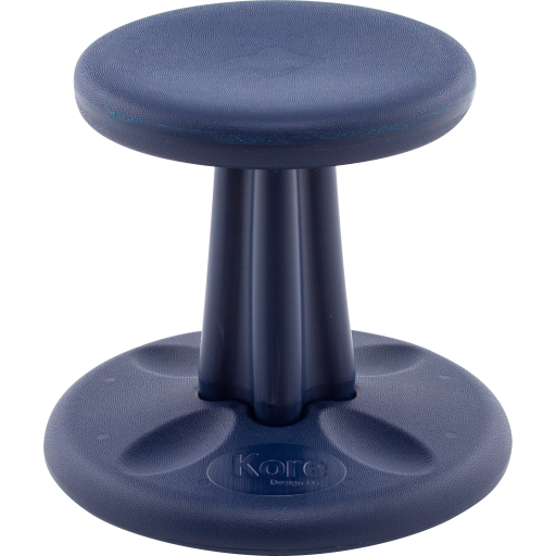 Kore Wobble Stool 30cm, Dark Blue