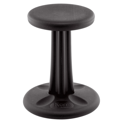 Kore Wobble Stool 40cm, Black
