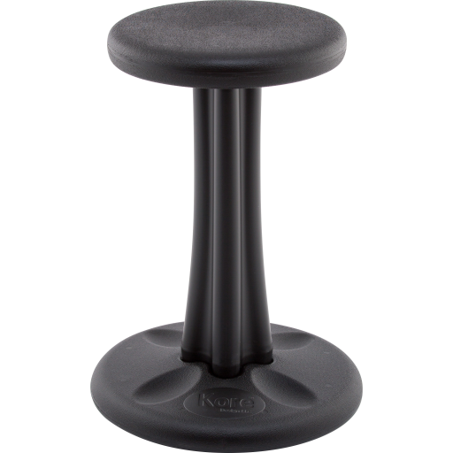 Kore Wobble Stool 47cm, Black
